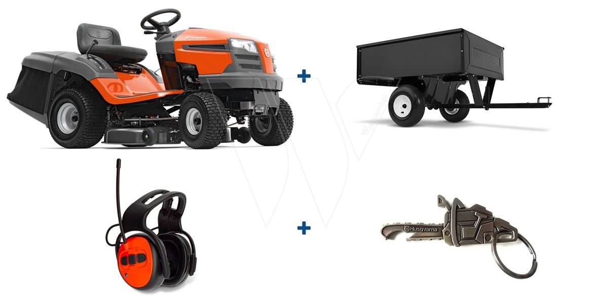 1 HUSQVARNA TC138L RASENTRAKTOR ANGEBOT Modell 2023 – Bild 1