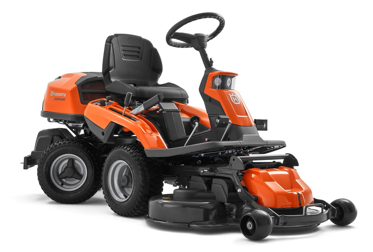 1 HUSQVARNA Frontmäher R 216T AWD – Modell 2023 inkl. Combi Mähdeck 103cm – Bild 1