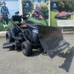 BLACK EDITION Rasentraktor PRO 228/108 Twin HS mit Winterpaket 120 Plus