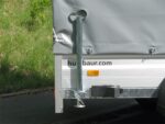 Humbaur HA132513 KV Klappbare Vorderwand und Hochplane – Bild 2