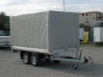 Humbaur HT203116 Planenaufbau LH 1600 mm – Grau