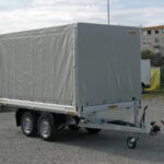 Humbaur HT203116 Planenaufbau LH 1600 mm – Grau