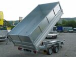 Humbaur HTK 3500.37 ALU E-Pumpe, Stahlblechaufsatz 600 mm – Bild 2