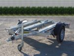 Humbaur HM102113 Motorradtransporter mit 3 Motorradschienen
