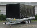 Humbaur Universal 3000 Seilwinde, Alu Bordwände 350 mm, Auffahrbohlen – Bild 2