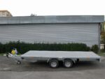 Humbaur Universal 3000 Seilwinde, Auffahrbohlen u Aluboden