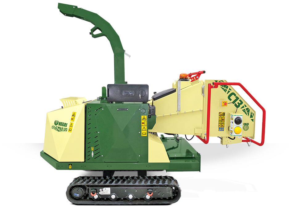 negri-bio-trituratori-C13BH25CN-1-1 NEGRI Holzhäcksler C13 / Benzin- oder Diesel-Häcksler mit Raupenfahrwerk – Bild 1