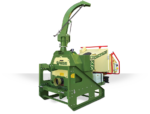 NEGRI Holzhäcksler C21 / Häcksler mit Dreipunktaufnahme CAT. 1 / 2 für Traktor