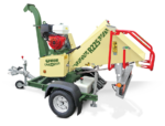 NEGRI Biohäcksler R225 / Benzin-Häcksler mit Straßenfahrwerk