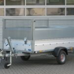 STEMA STP O1 7.5-25-13.1 REX 25 Kippbar mit Auffahrrampe u. Gitteraufsatz